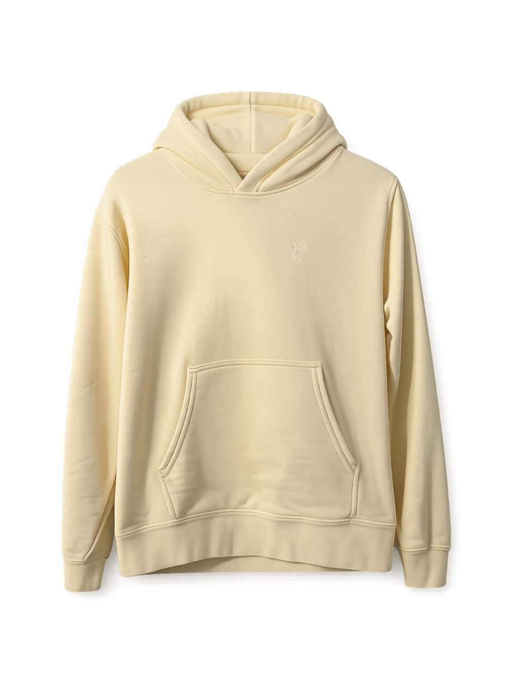 TNA Cozy Fleece Hoodie – Butter Yellow – XXS –